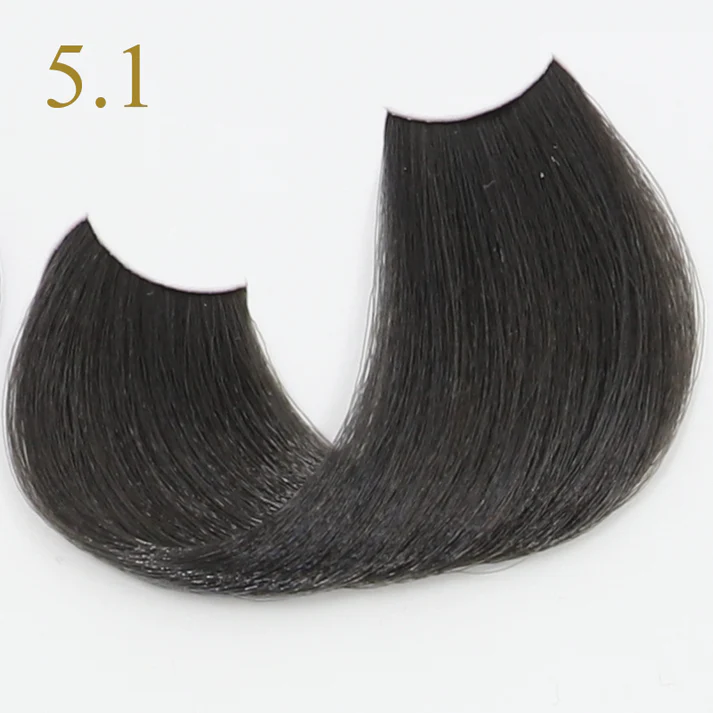 Coloration Keratin Oro Pure Fanola Oro Therapy - Cendré 5.1 Chatain clair cendré