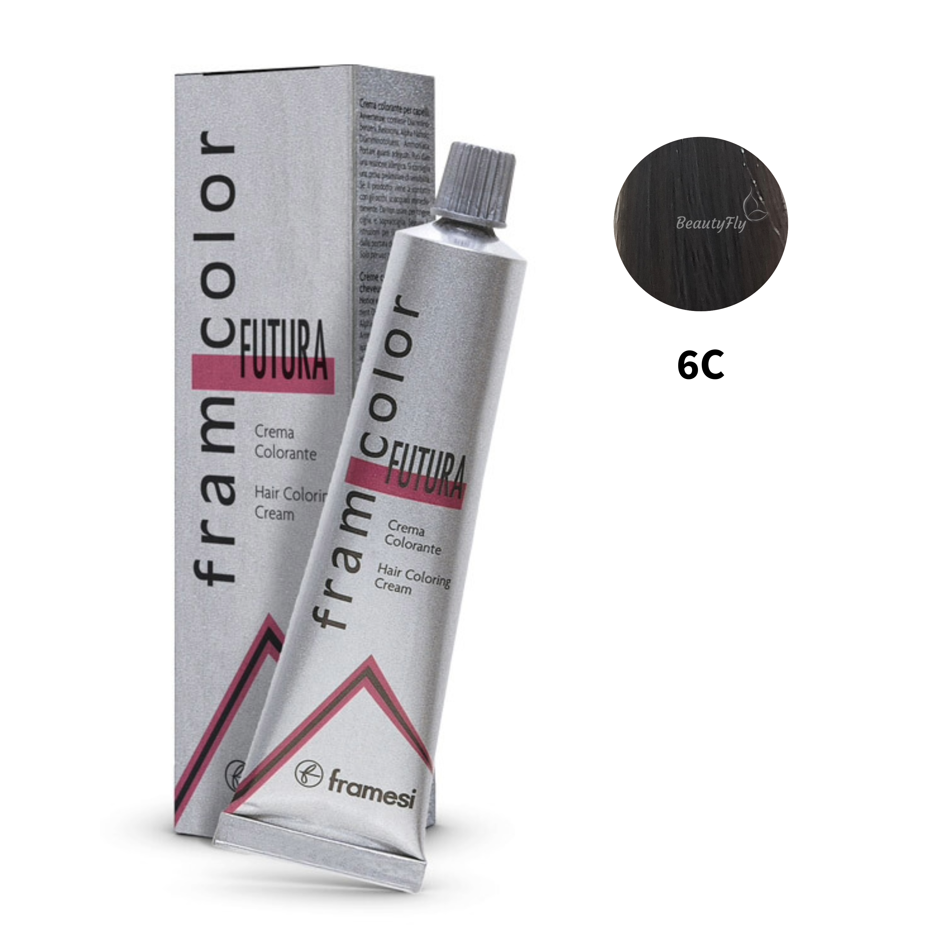 Framesi Framcolor Futura Professional - Les cendres 6C Blond Cendré Foncé