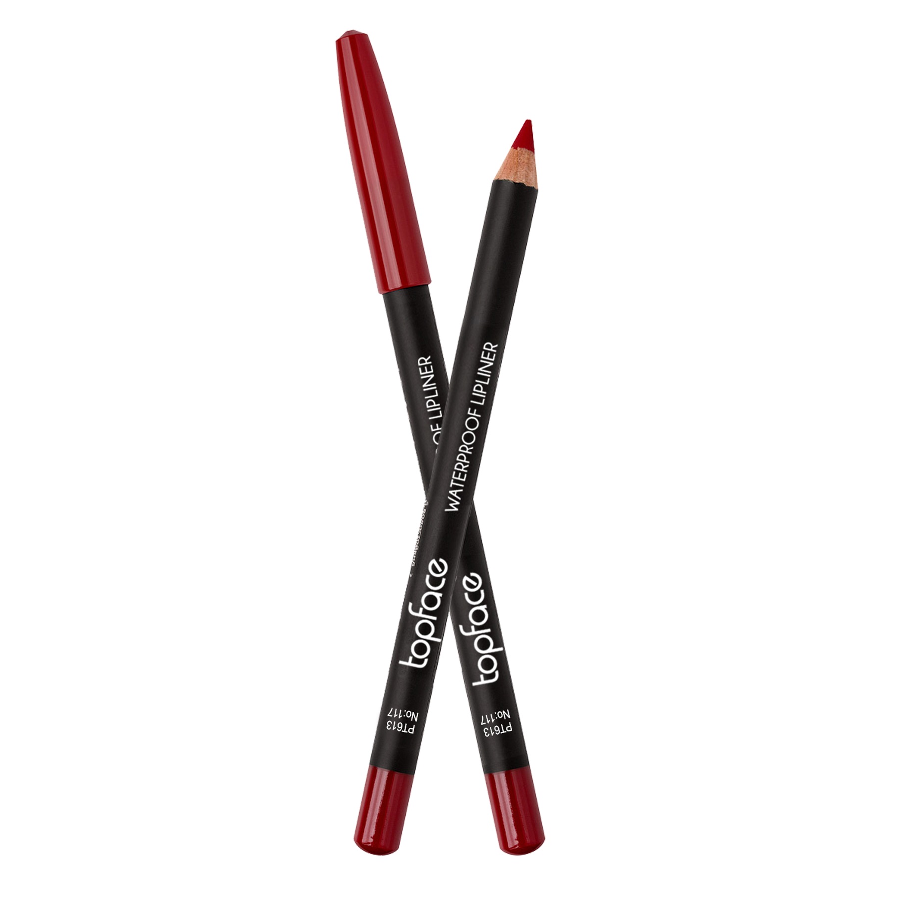 Waterproof Lipliner - Topface 117 (#8e0106)