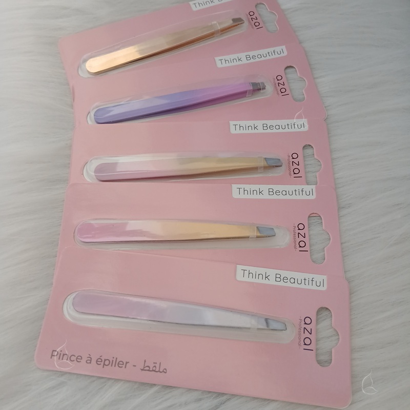 Pince à Épiler Azal – Épilation Précise et Confortable, Plusieurs Couleurs