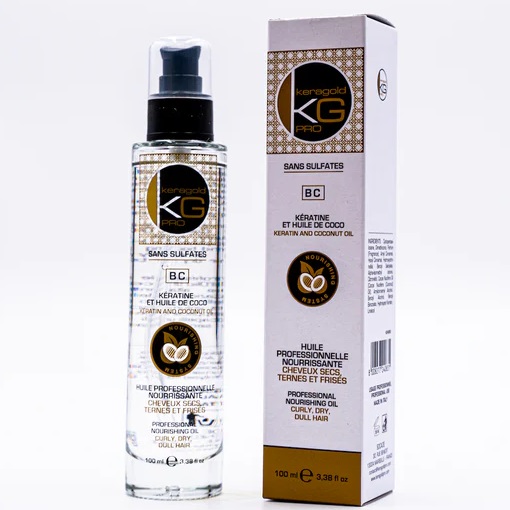 Sérum Keragold à la Kératine et l’Huile de Coco