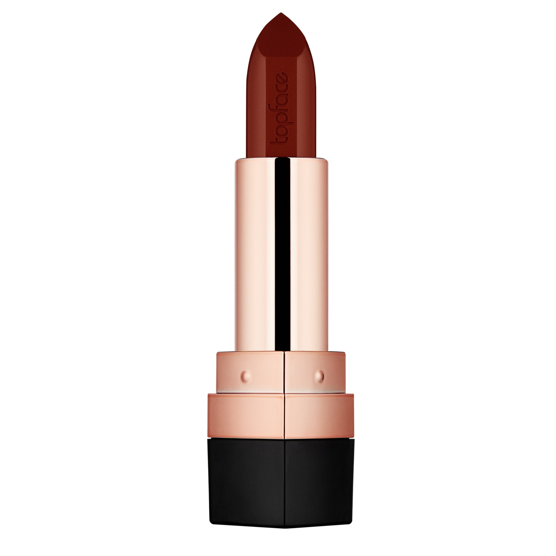 Instyle Creamy Lipstick - Topface 014-Tawny Brown (#570e08)