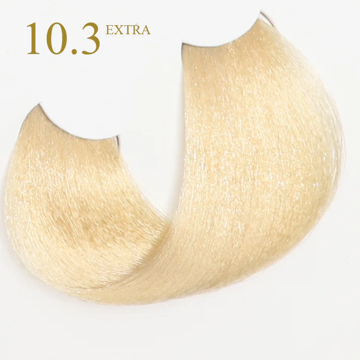 Coloration Keratin Oro Pure Fanola Oro Therapy - Extra Blond 10.3 Blond platine doré extra
