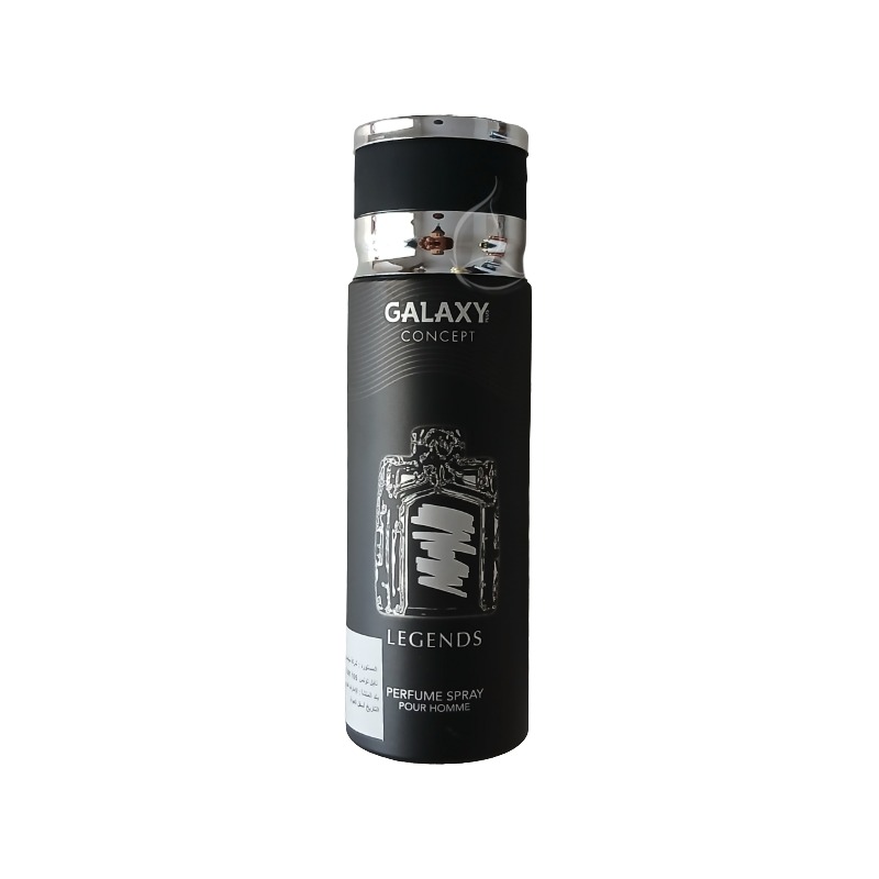 Galaxy Concept Body Spray Perfume - Homme - Déodorant Parfumé Longue Tenue (Plusieurs Parfums) Legends