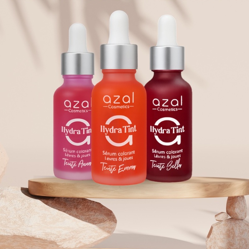 Hydra Tint – Sérum Colorant Lèvres & Joues 2-en-1 Hydratant & Éclat Naturel
