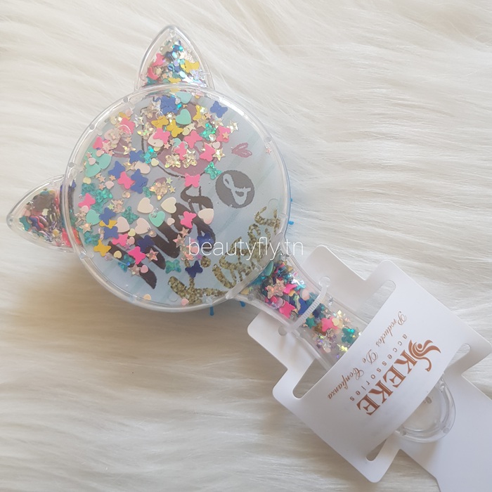 Brosse à Cheveux Enfant Mignonne – Formes & Décors Girly (Licorne, Lama, Cœur…)