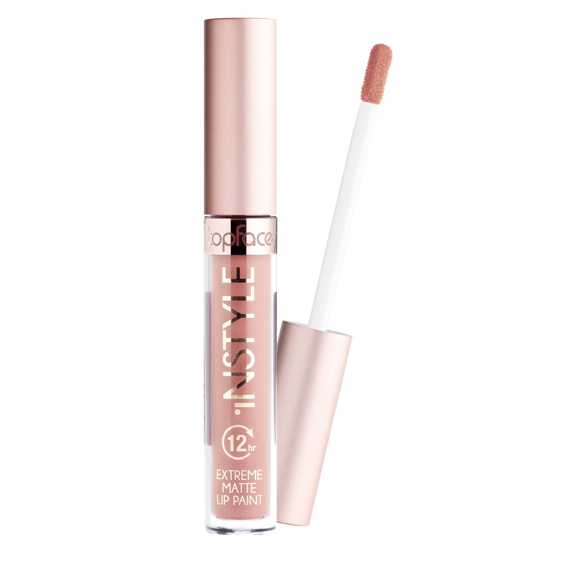 Gloss matte Topface Instyle Extreme Matte Lip paint 030 (#e6a492)