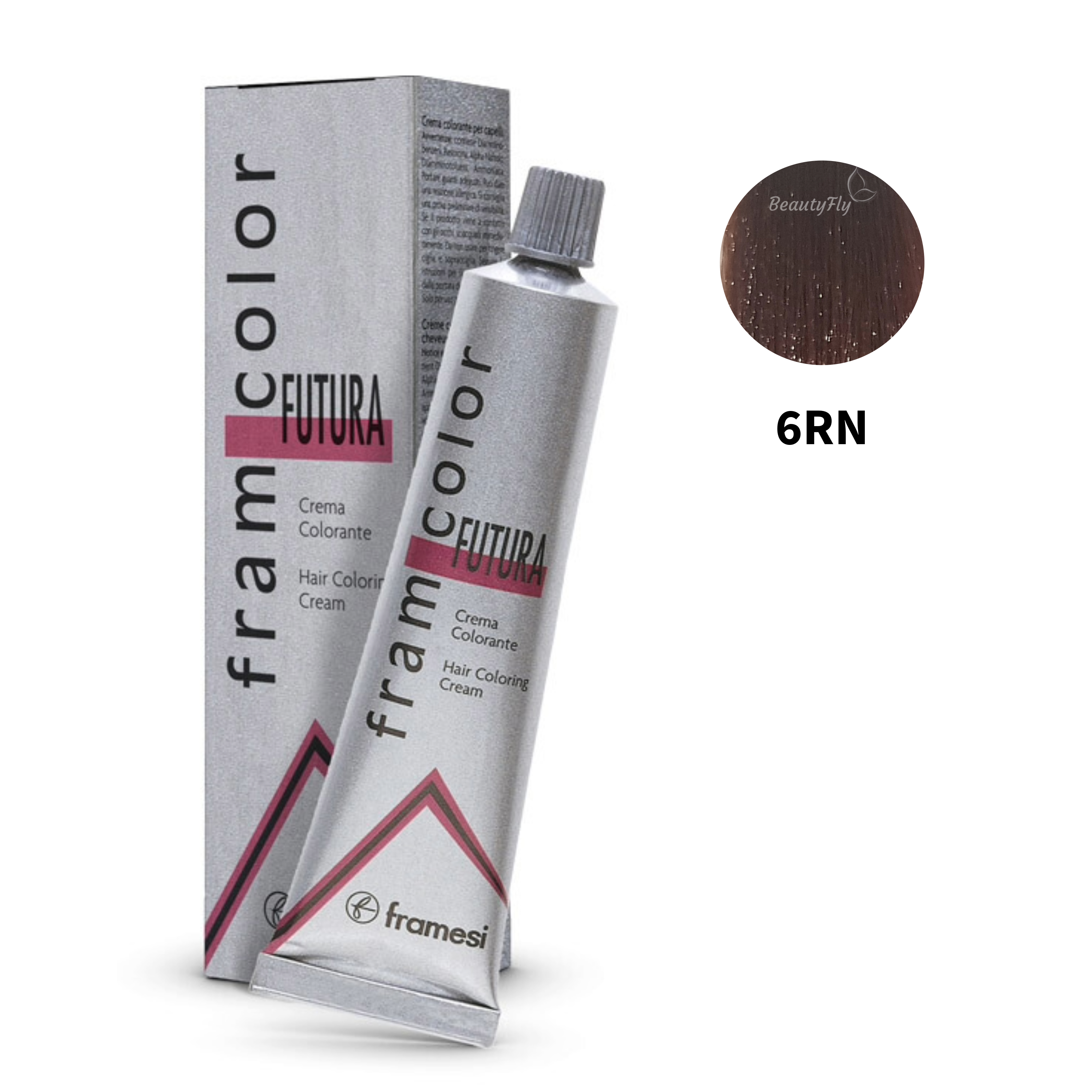Framesi Framcolor Futura Professional - Les Roux Naturels 6RN Blond Foncé Roux Naturel