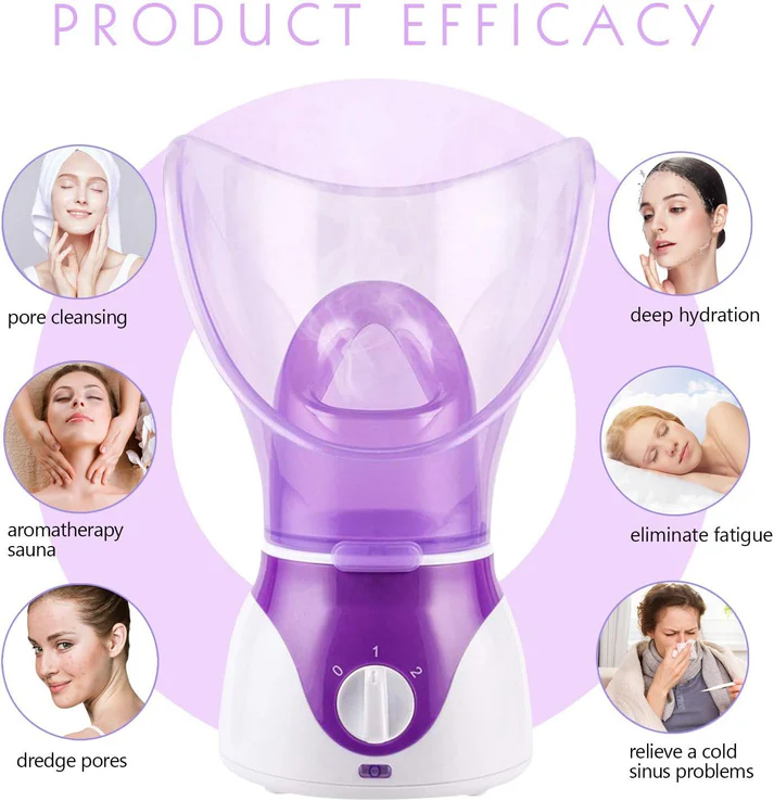 Sauna Facial Hydratant NTFS Beauty – Nettoyage & Hydratation Profonds du Visage