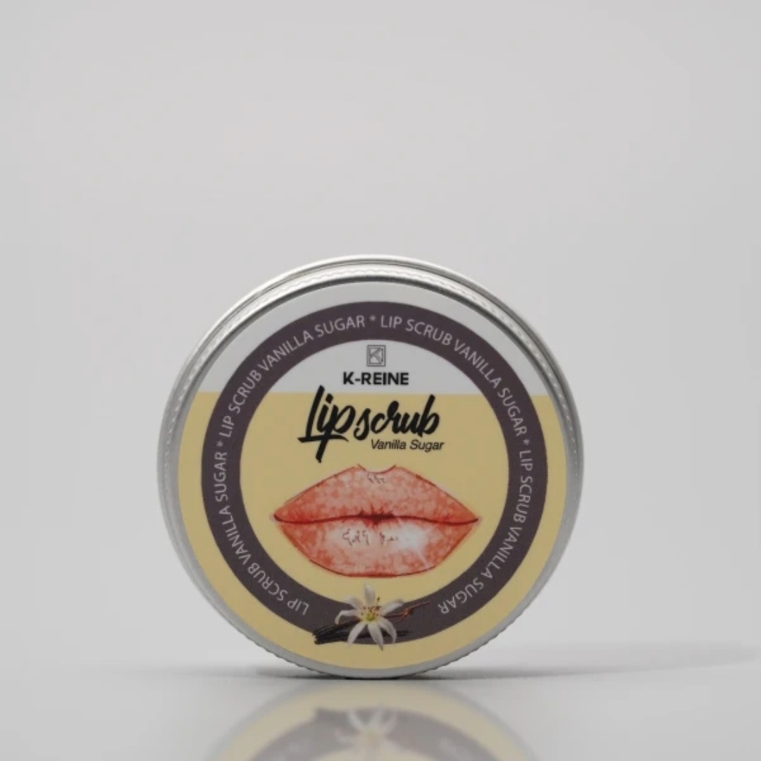 Gommage Lèvres Naturel de K-Reine - 30 ml - Vanille, Fraise ou Cerise Vanilla