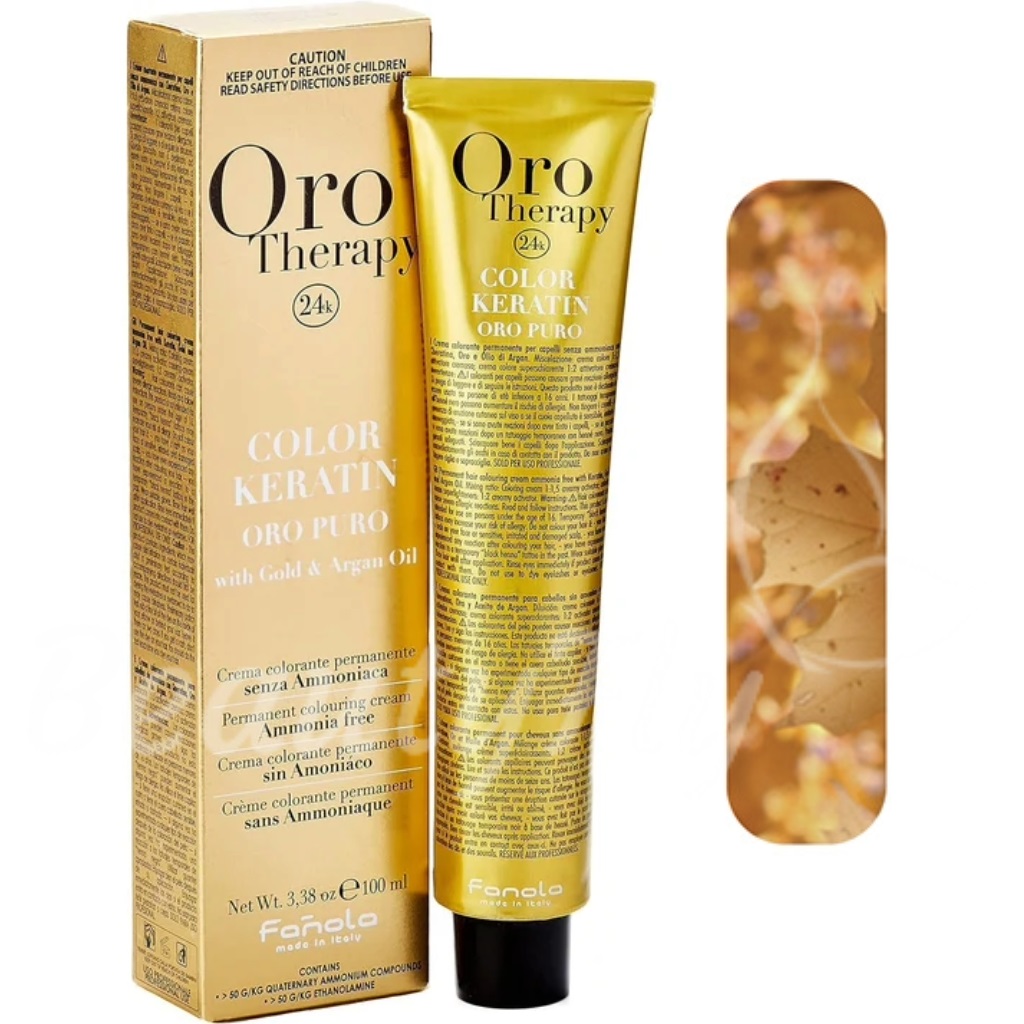 Coloration Keratin Oro Pure Fanola Oro Therapy - Doré
