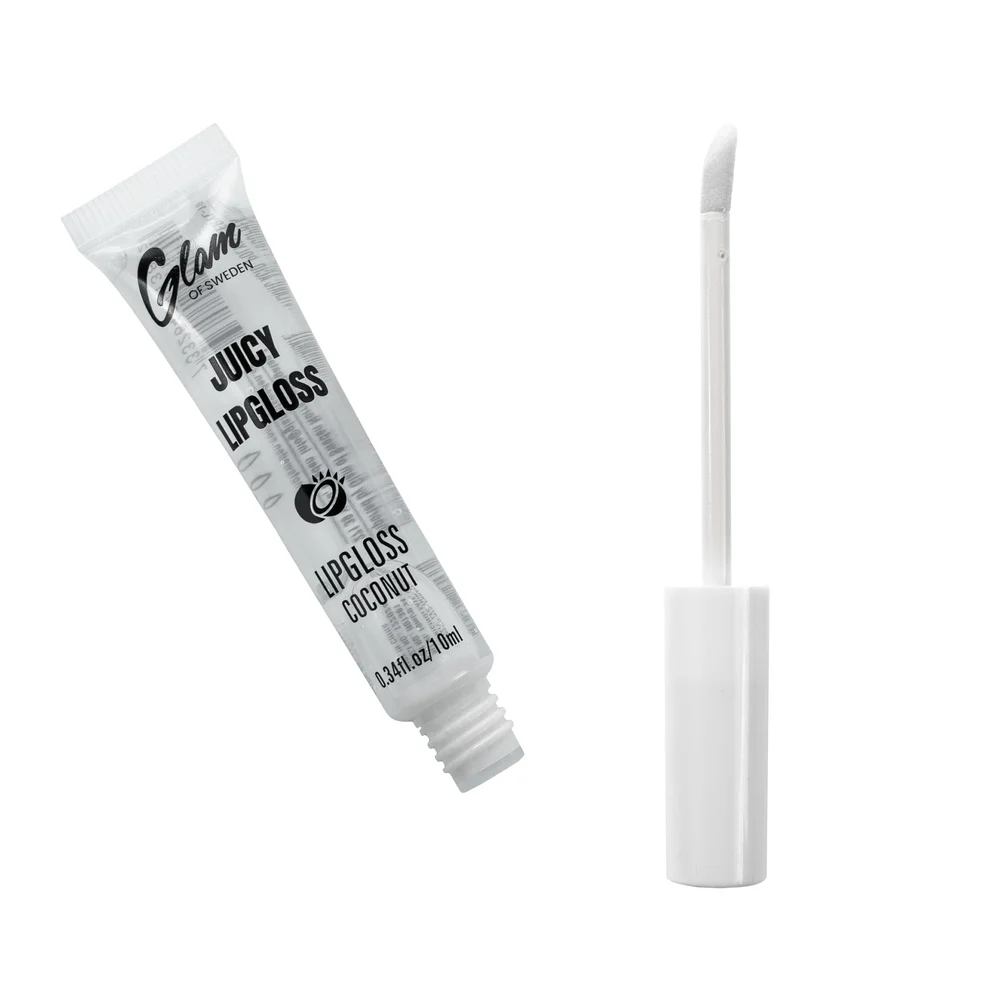 Glam of Sweden Juicy Lip Gloss – Brillance Intense & Parfum Gourmand Coconut