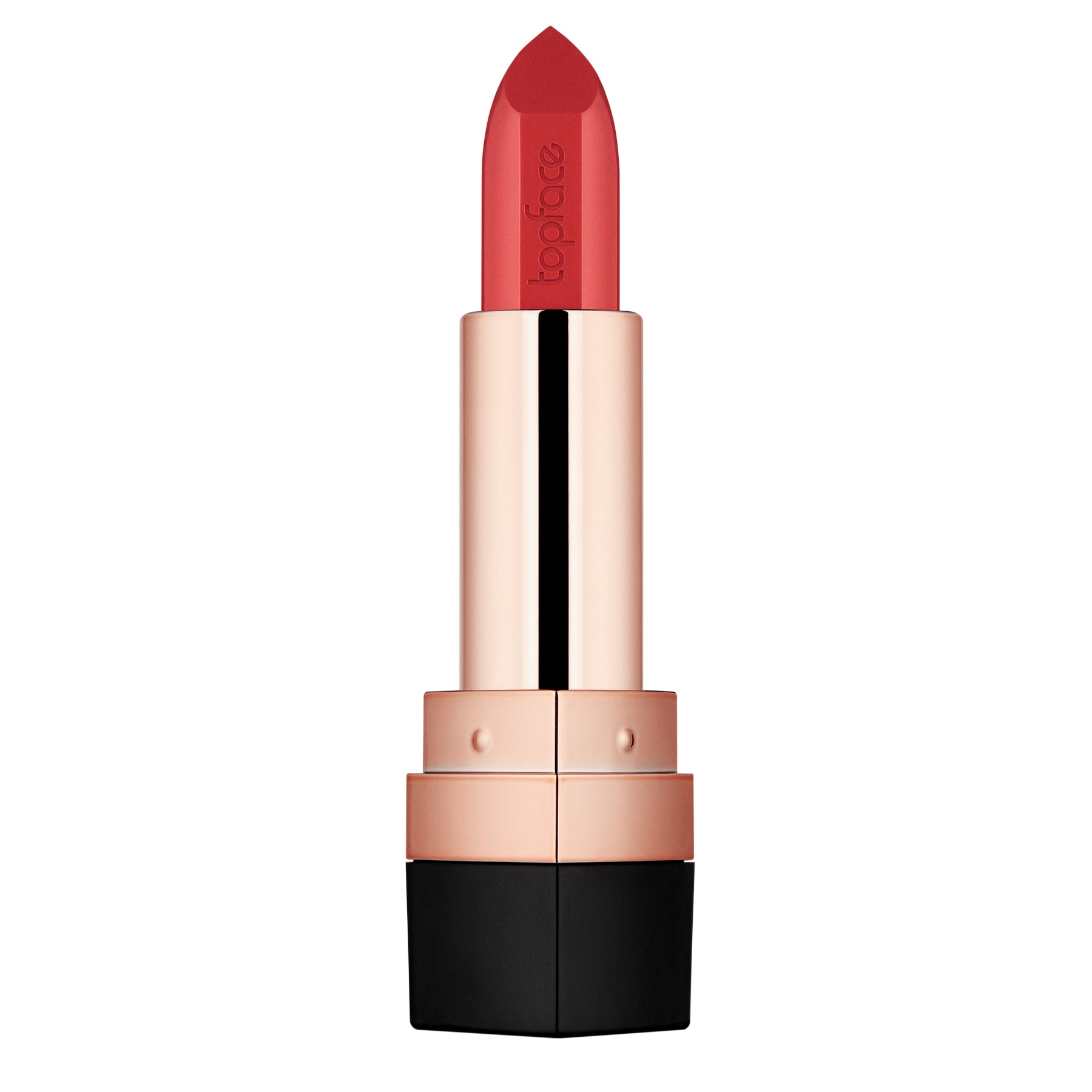 Instyle Creamy Lipstick - Topface 009-Plush Coral (#b1282f)