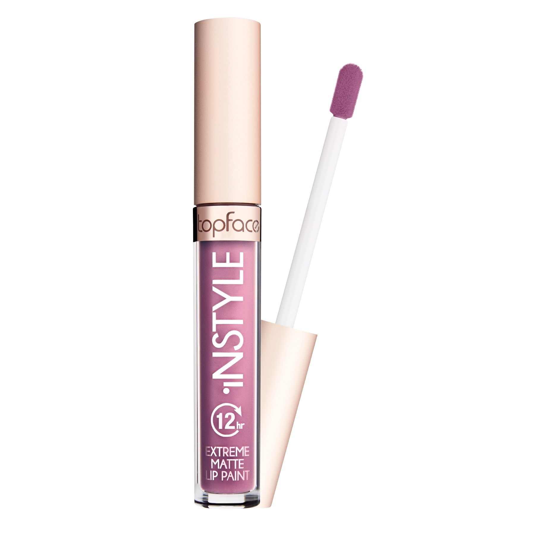 Gloss matte Topface Instyle Extreme Matte Lip paint 024 (#9c587f)