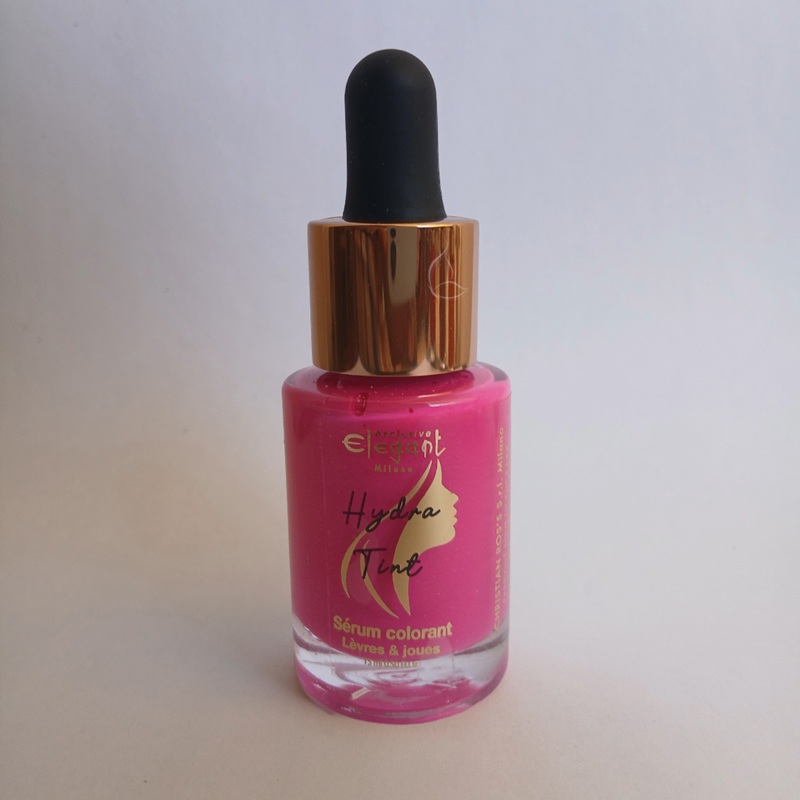 HYDRA TINT Elegant – Sérum Colorant 2 en 1 Lèvres & Joues – 15ml – Teintes Red, Pink, Orange & Pêche Pink