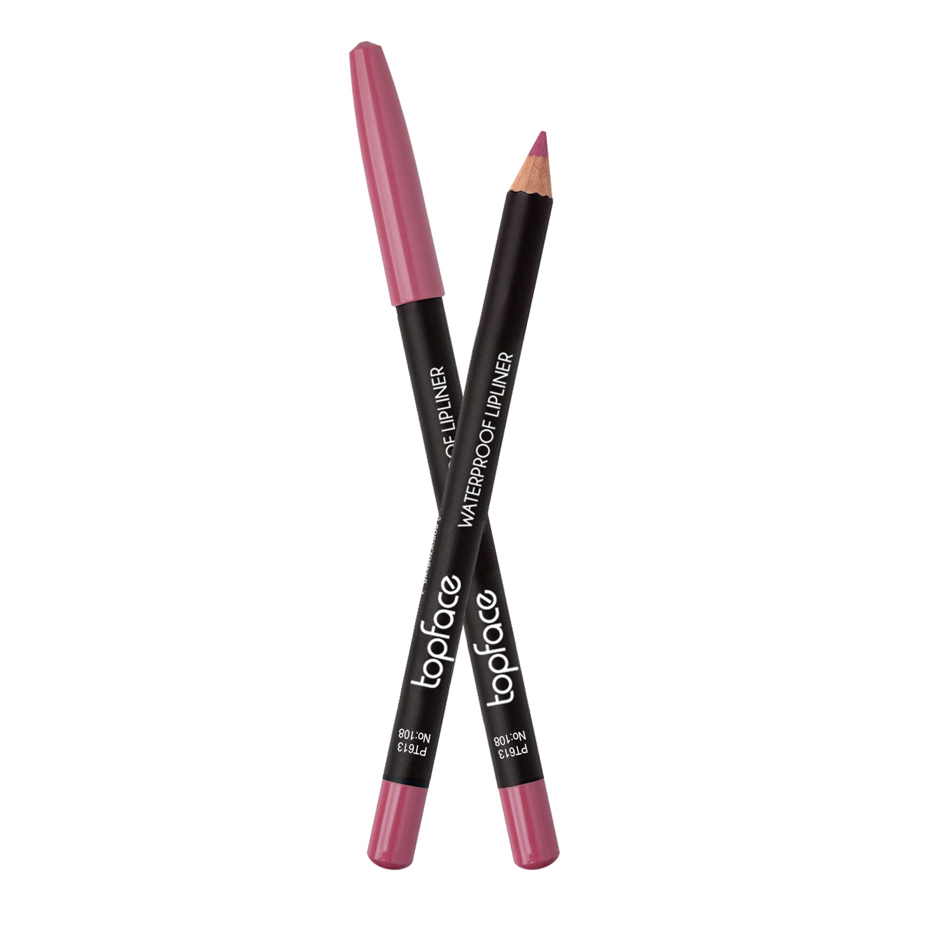 Waterproof Lipliner - Topface 108 (#aa4c6a)