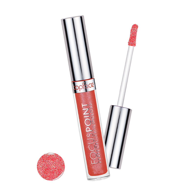 Focus Point Perfect Gleam Lipgloss - Topface 108 (#cd4b42)