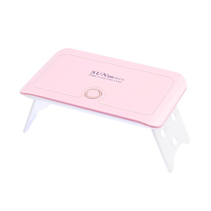 Lampe UV/LED Compacte SUN H7 PLUS 24W – Sèche-Ongles Professionnel avec Câble USB Pink (#ffb8d1)