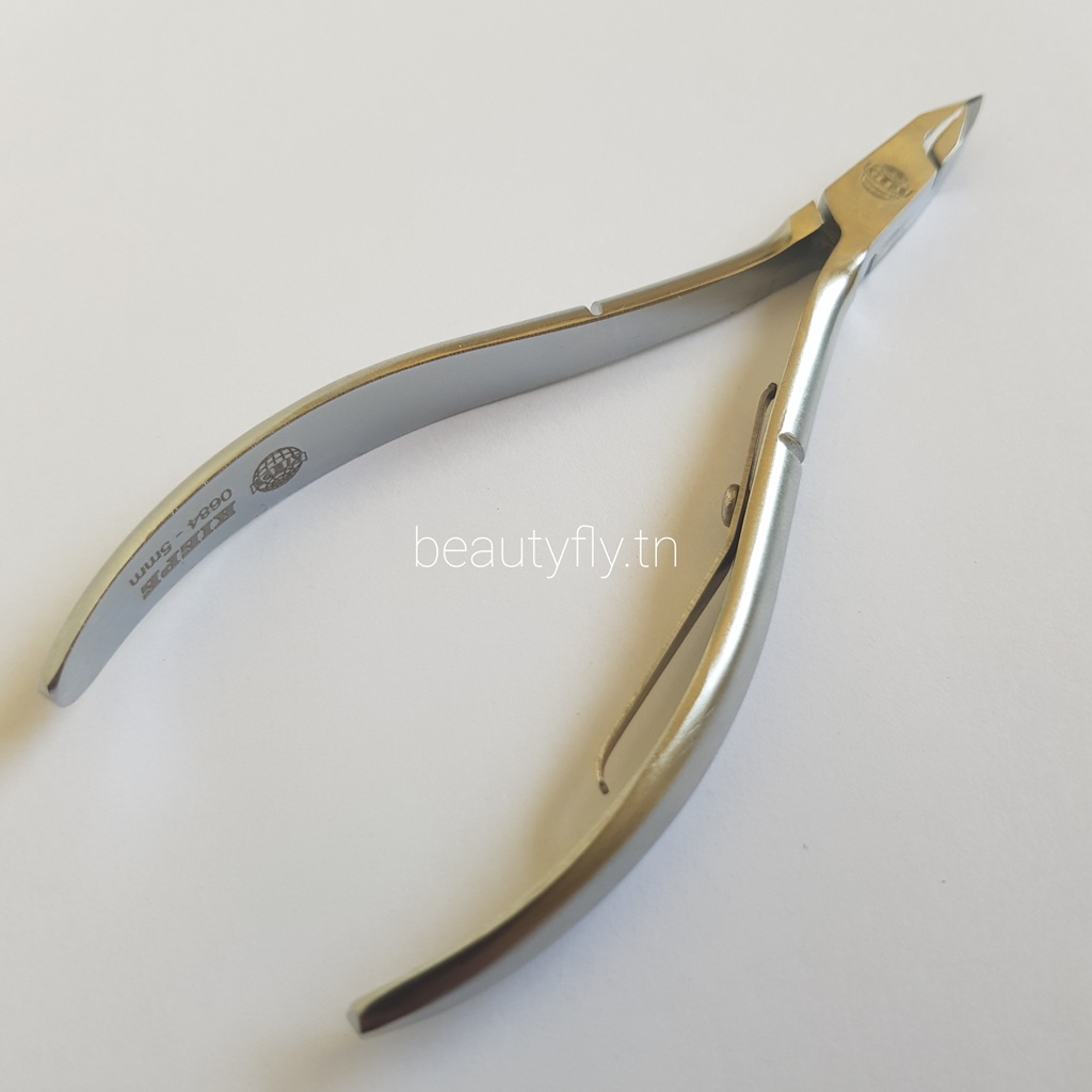 Kiepe Pince à Cuticules Professionnelle – Acier Carbone Ultra Tranchant 10,5 cm – Précision 3 mm