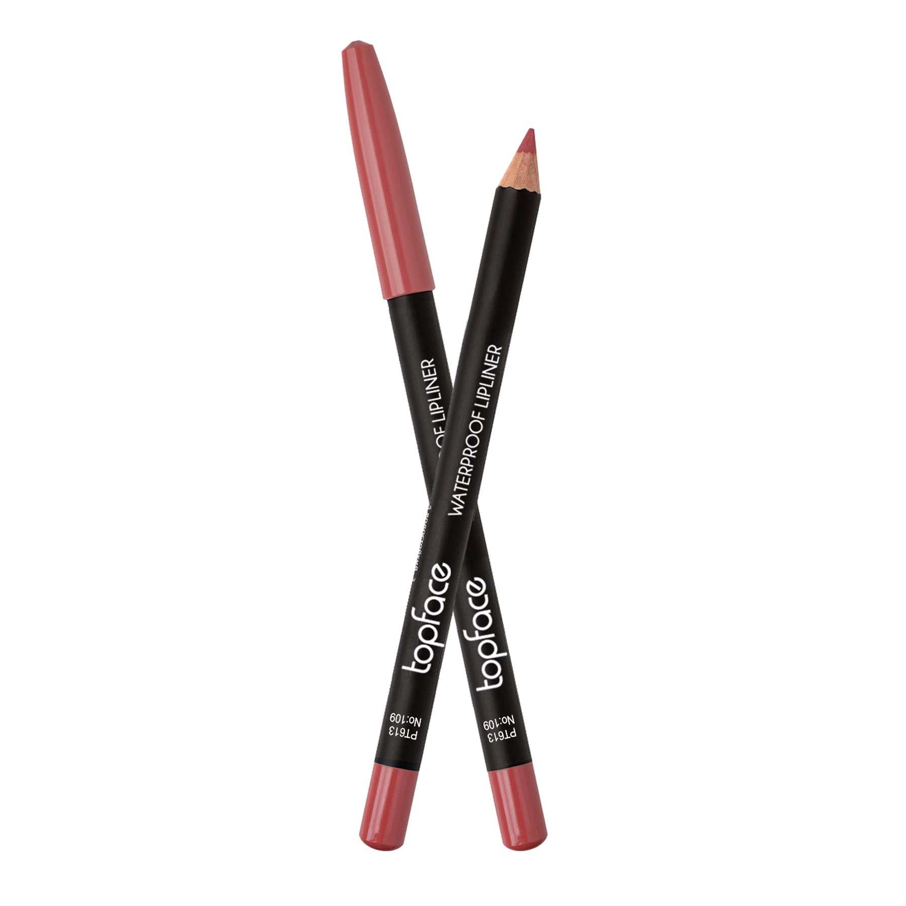 Waterproof Lipliner - Topface 109 (#a74c56)