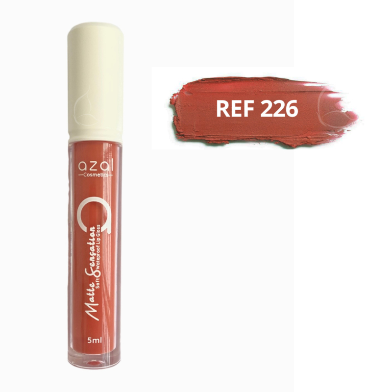 Gloss MATTE SENSATION – Couleur Intense, Fini Mat & Longue Tenue REF 226