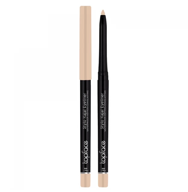 Stylo Kajal Eyeliner - Topface 006-Cream (#e0c5a7)