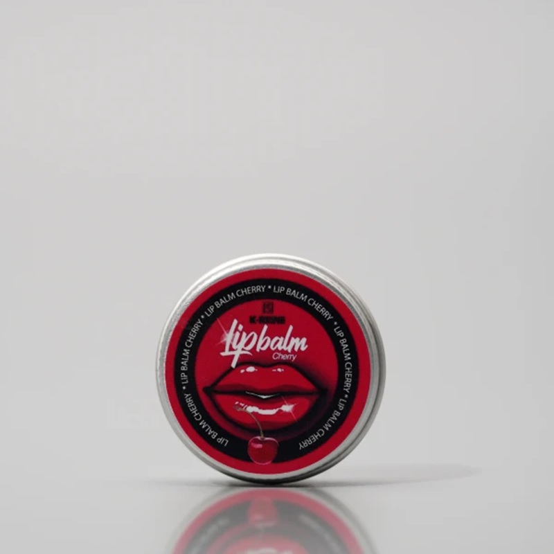 Baume à Lèvres Naturel K-Reine - Vanille, Cerise ou Fraise | 10 ml Cherry