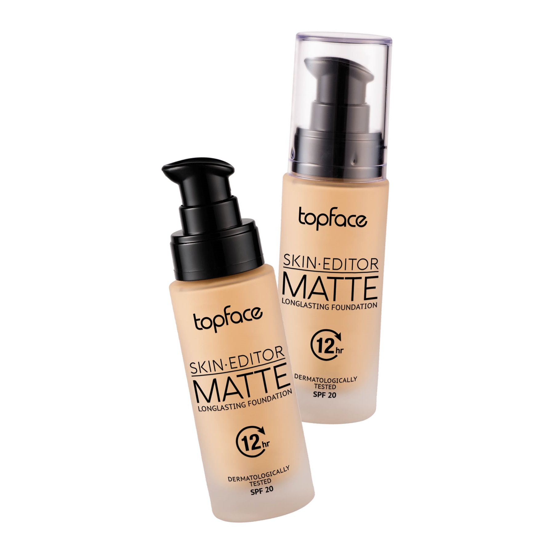 Fond de Teint Topface Skin Editor Matte 008 (#deaa7a)