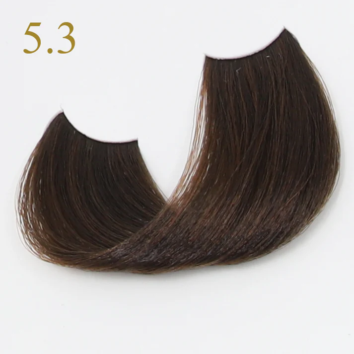 Coloration Keratin Oro Pure Fanola Oro Therapy - Doré 5.3 Chatain clair doré