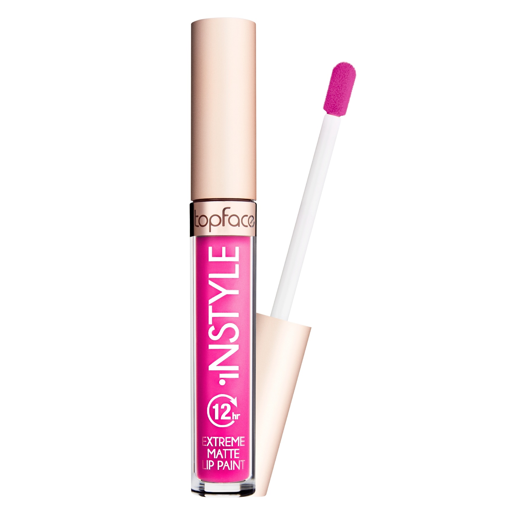 Gloss matte Topface Instyle Extreme Matte Lip paint 029 (#d33d96)
