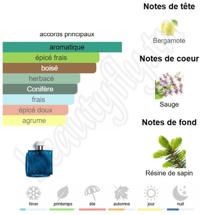 Azzaro Chrome - Extrait de Parfum pour Homme
