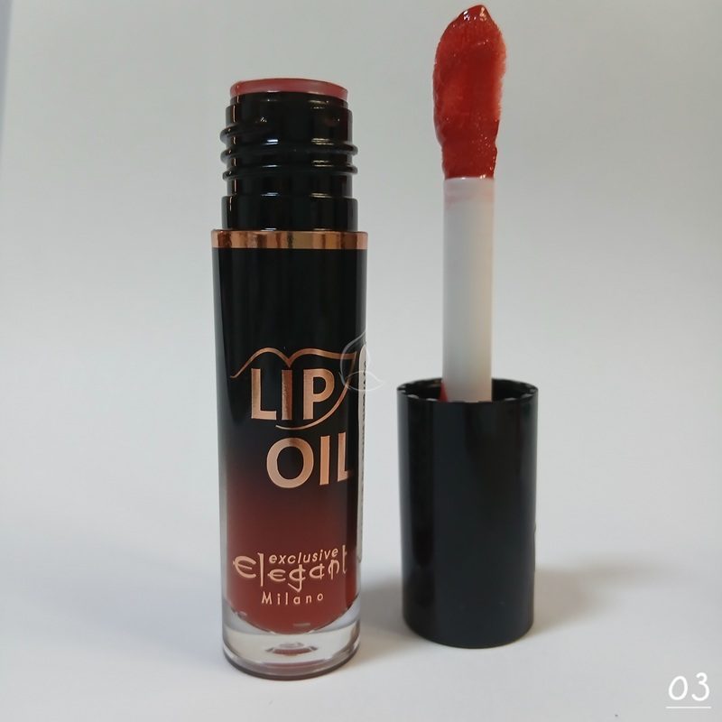 Oil Lip Shine & Care – Elegant N°3 (#7a1913)