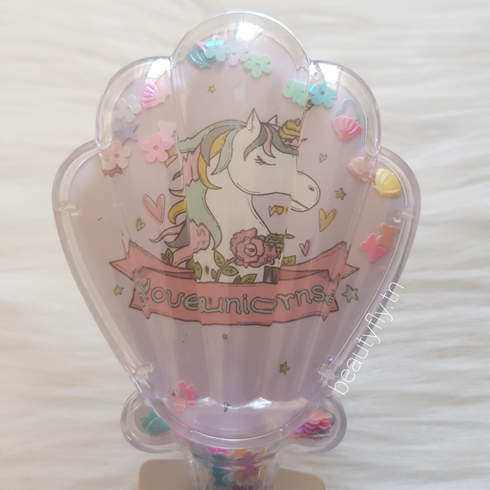 Brosse à Cheveux Enfant Mignonne – Formes & Décors Girly (Licorne, Lama, Cœur…)