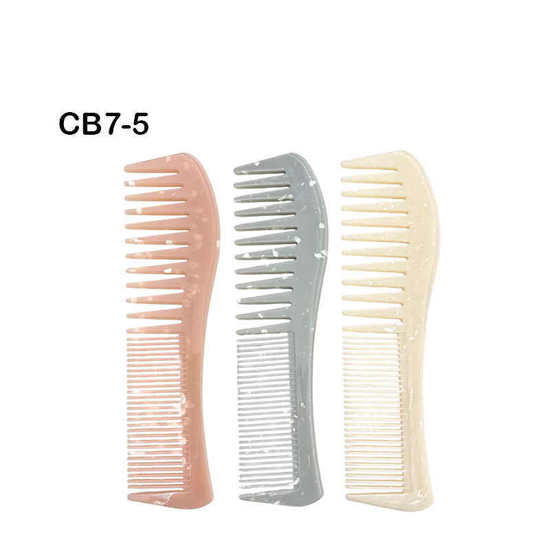 Peigne Plat Double Tête GM Quartz Edition – Dents Larges & Fines