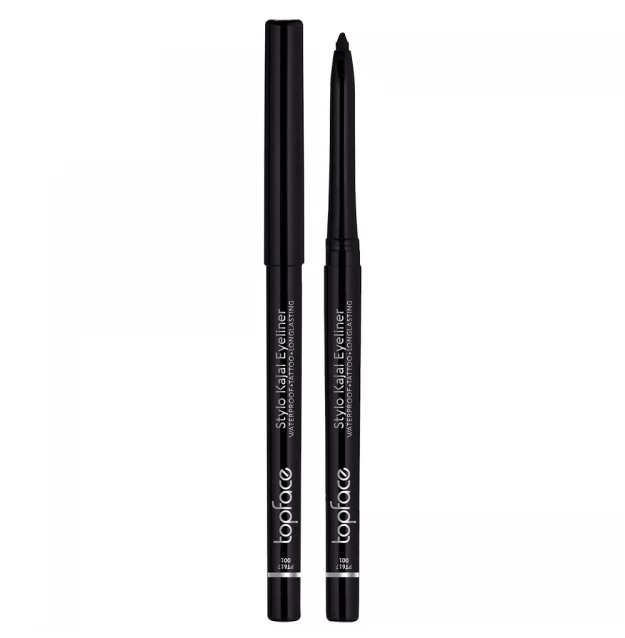 Stylo Kajal Eyeliner - Topface 001-Black (#070708)
