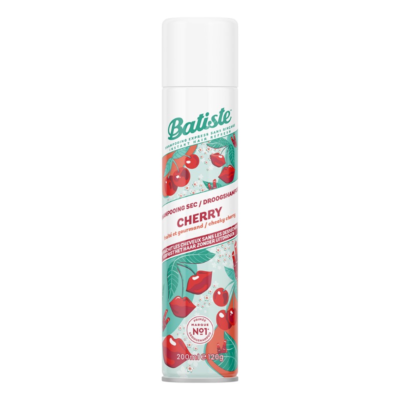 Batiste Shampoing Sec Cherry 200ml : Fraîcheur Instantanée & Volume Gourmand