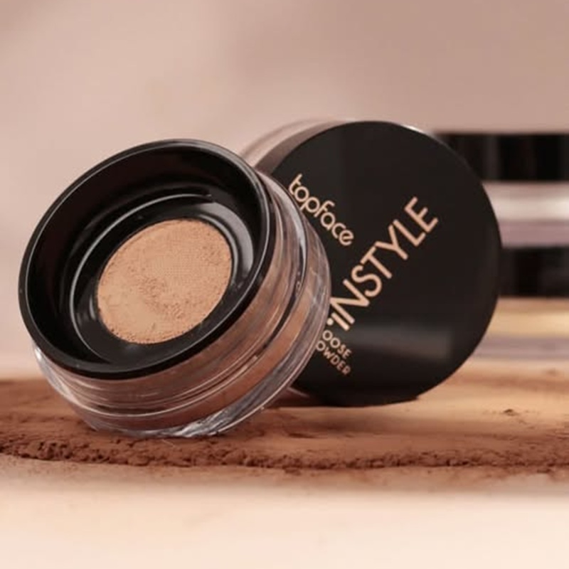 TopFace Perfective Instyle Loose Powder 10 g – Poudre Libre Matifiante pour Teint Parfait
