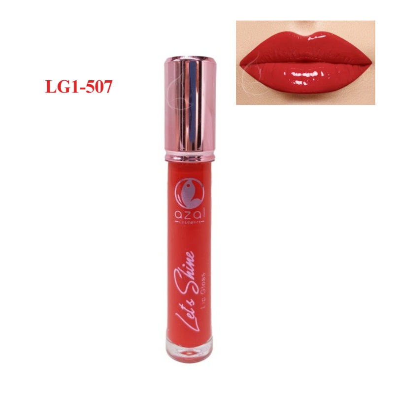 Gloss LET’S SHINE Azal – Brillance Intense & Hydratation Longue Tenue LG1 - 507 (#e02421)