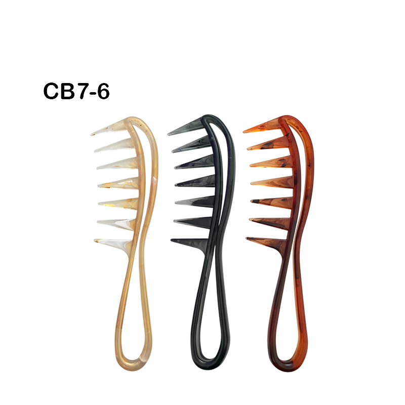 Peigne à Arêtes de Poisson – Quartz Edition | Peigne Démêlant Anti-Casse