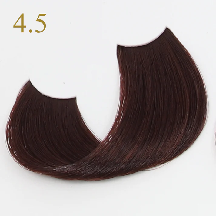 Coloration Keratin Oro Pure Fanola Oro Therapy - Acajou 4.5 Chatain acajou