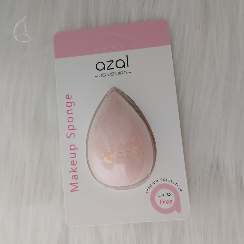 Éponge Maquillage Forme Œuf Azal – Texture Douce Sans Latex, 3 Couleurs MUP3-33 (#fde7d8)