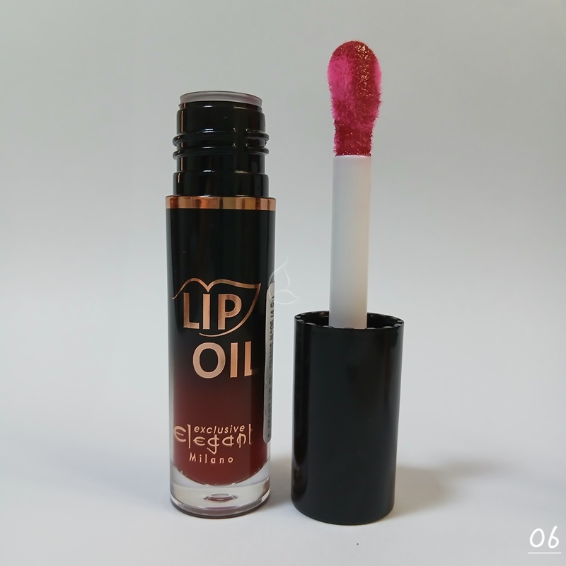 Oil Lip Shine & Care – Elegant N°6 (#8a2930)