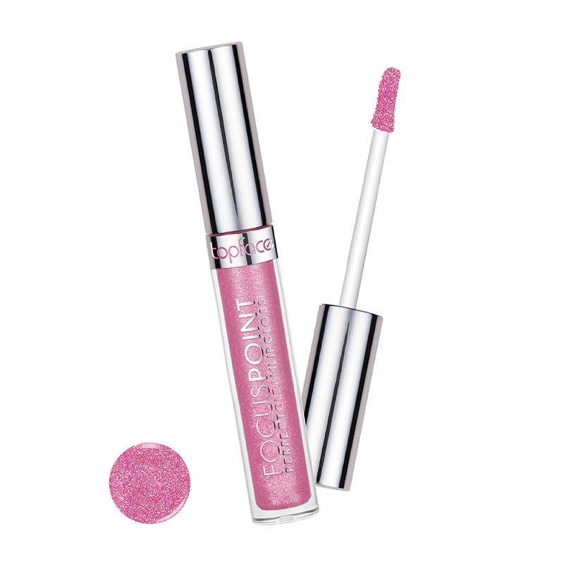 Focus Point Perfect Gleam Lipgloss - Topface 105 (#d767a3)
