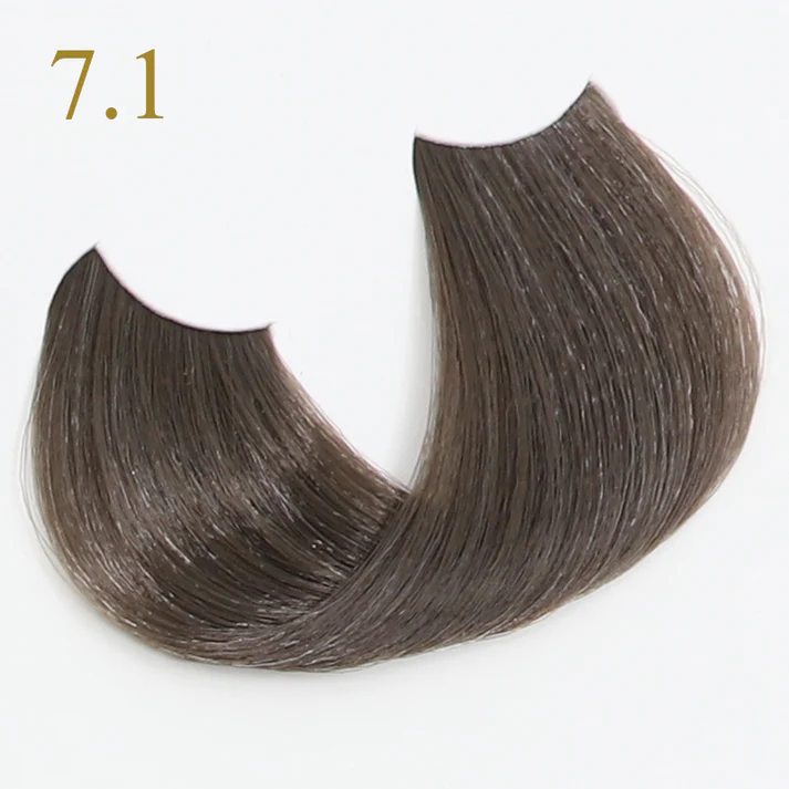 Coloration Keratin Oro Pure Fanola Oro Therapy - Cendré 7.1 Blond cendré