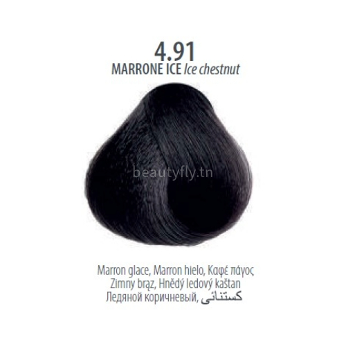 Maxima Professional Hair Color Plex - Marron Glacé 4.91