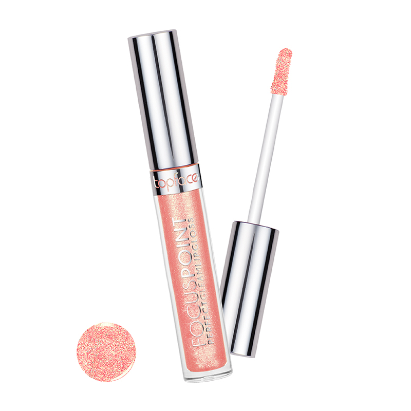 Focus Point Perfect Gleam Lipgloss - Topface 106 (#ee8d88)