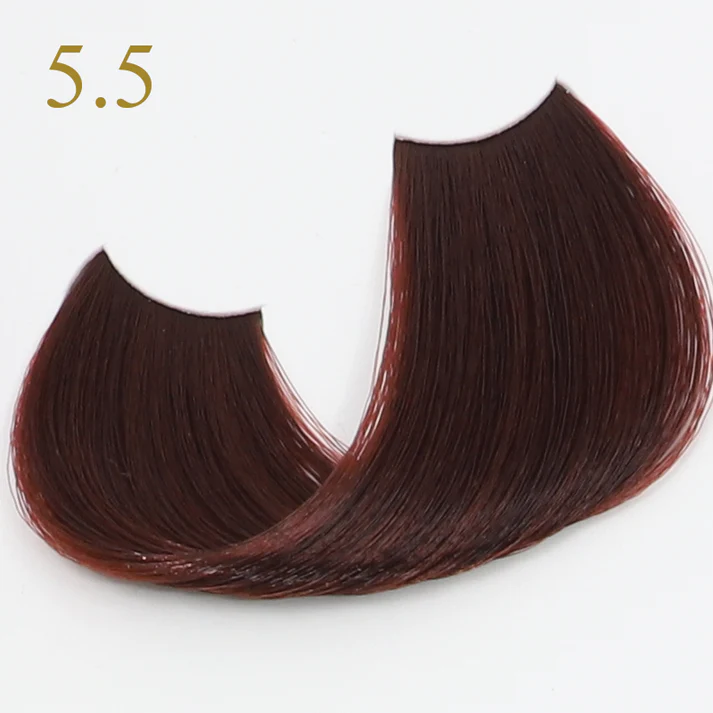Coloration Keratin Oro Pure Fanola Oro Therapy - Acajou 5.5 Chatain clair acajou