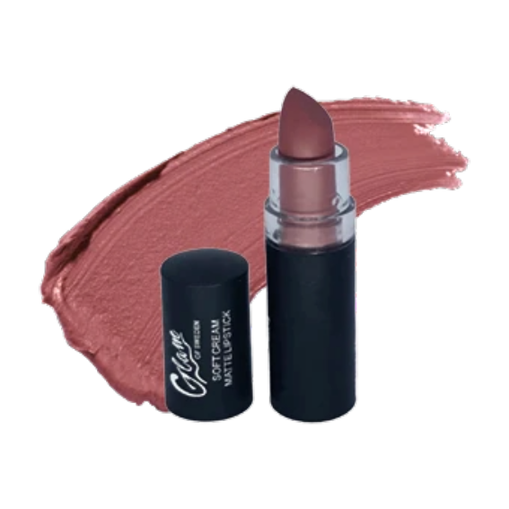 Rouge à Lèvres Soft Cream Matte Lipstick Glam of Sweden 03-Queen (#753f47)