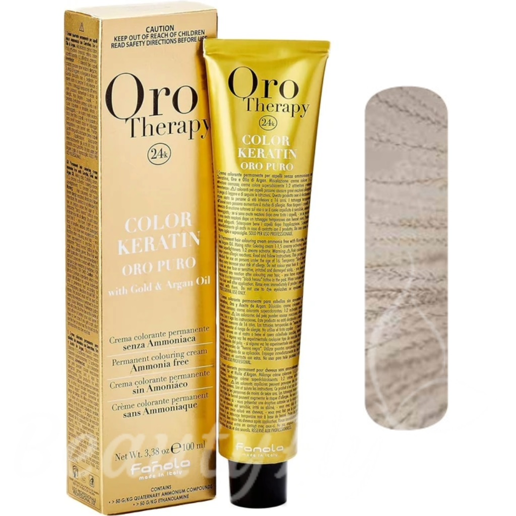 Coloration Keratin Oro Pure Fanola Oro Therapy - Extra Blond