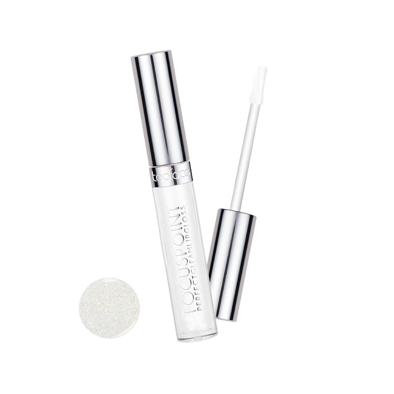 Focus Point Perfect Gleam Lipgloss - Topface 102 (#ebeae6)